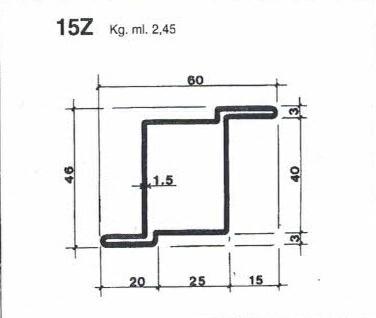 SERRAMENTO 15/Z E220+CR2S2 DECAPATO