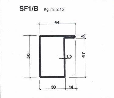 SERRAMENTO SF1/B E235+CR1S2 DECAPATO