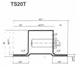 SERRAMENTO TS20T SP1,8 E220+CR2S2 DECAPATO