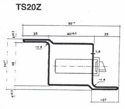 SERRAMENTO TS20Z SP1,8 E220+CR2S2 DECAPATO